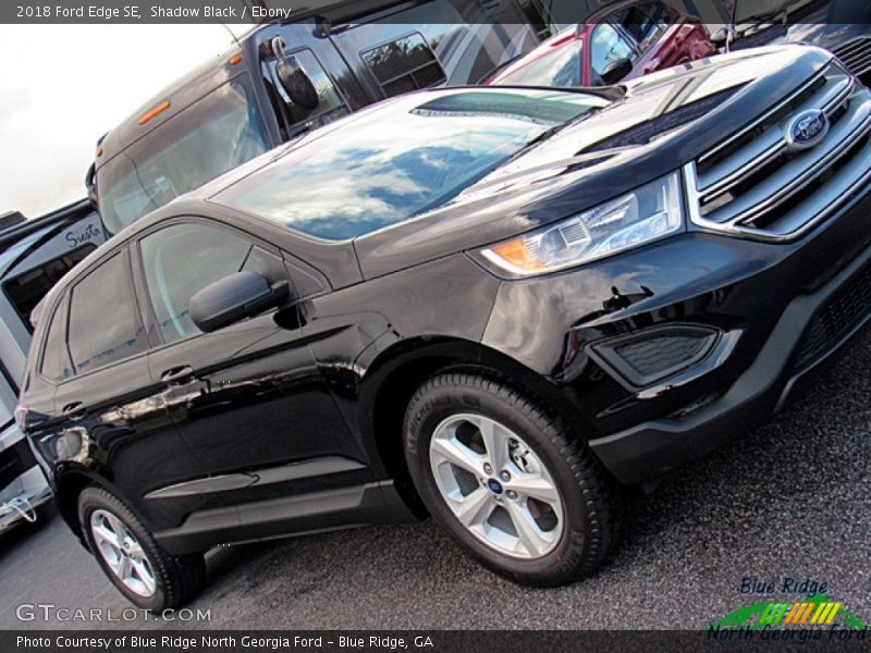 Shadow Black / Ebony 2018 Ford Edge SE