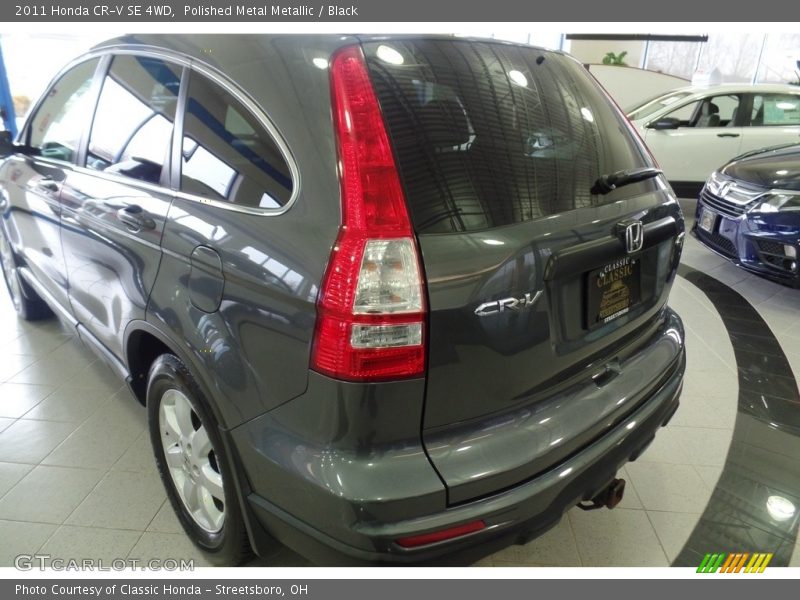 Polished Metal Metallic / Black 2011 Honda CR-V SE 4WD
