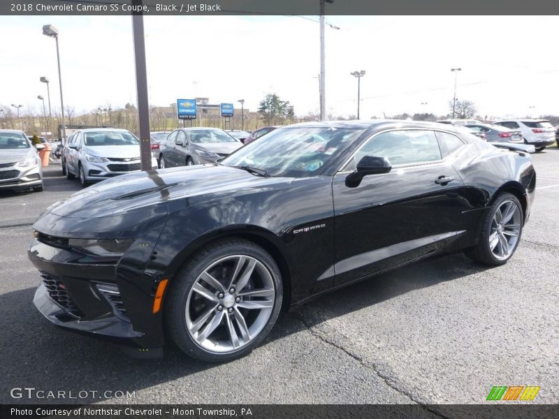 Black / Jet Black 2018 Chevrolet Camaro SS Coupe