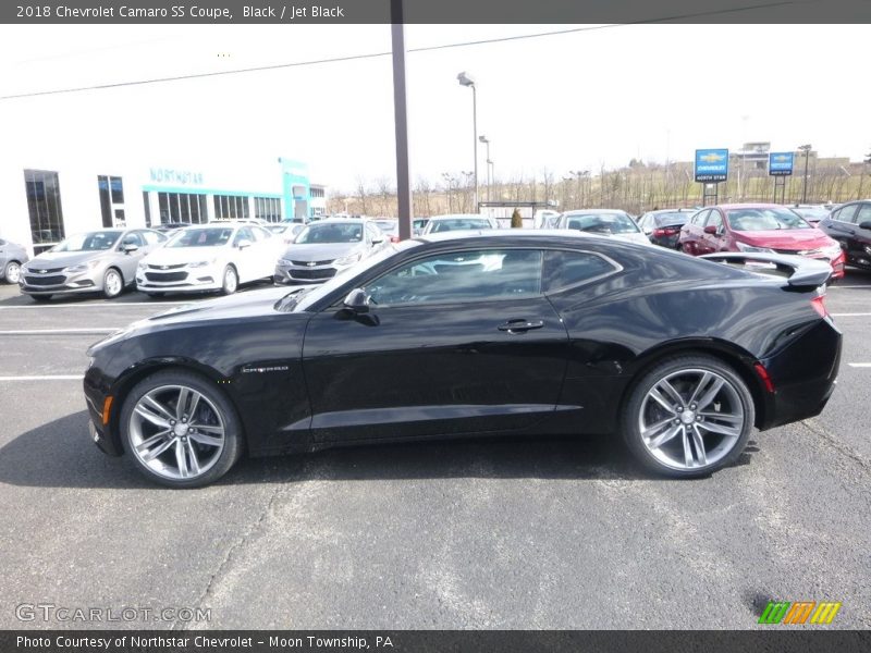 Black / Jet Black 2018 Chevrolet Camaro SS Coupe