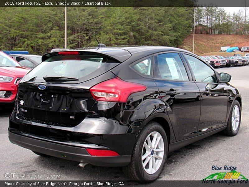 Shadow Black / Charcoal Black 2018 Ford Focus SE Hatch