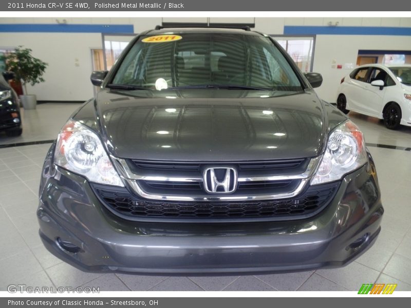 Polished Metal Metallic / Black 2011 Honda CR-V SE 4WD