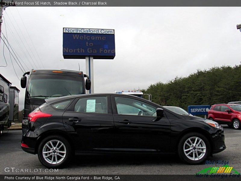 Shadow Black / Charcoal Black 2018 Ford Focus SE Hatch