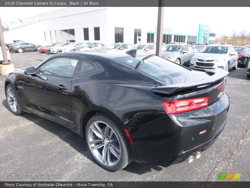 Black / Jet Black 2018 Chevrolet Camaro SS Coupe