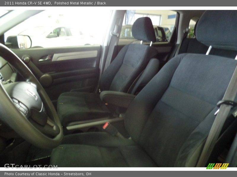 Polished Metal Metallic / Black 2011 Honda CR-V SE 4WD