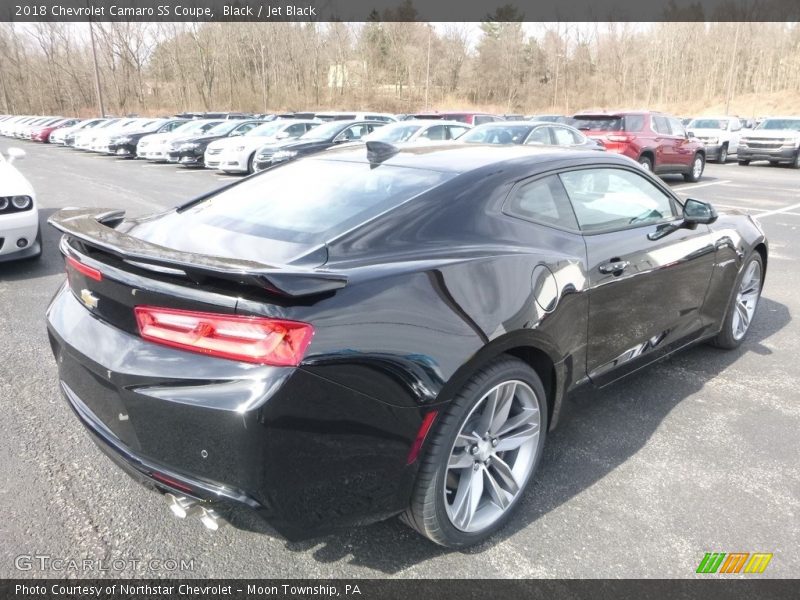 Black / Jet Black 2018 Chevrolet Camaro SS Coupe