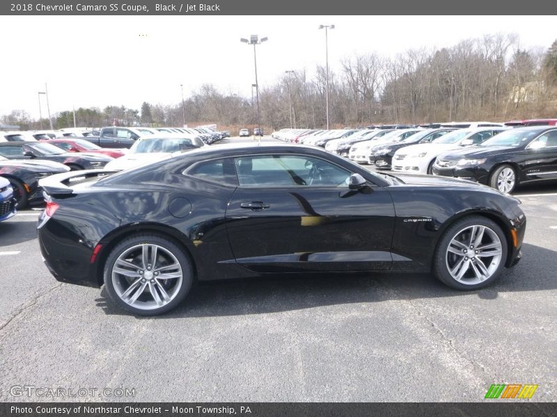 Black / Jet Black 2018 Chevrolet Camaro SS Coupe
