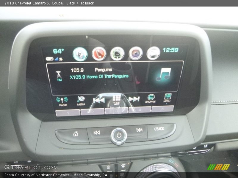Black / Jet Black 2018 Chevrolet Camaro SS Coupe