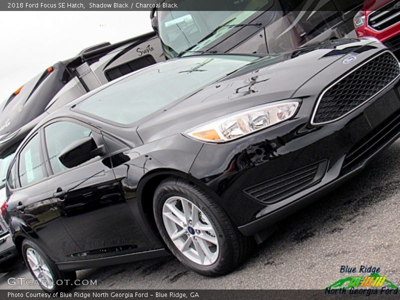 Shadow Black / Charcoal Black 2018 Ford Focus SE Hatch