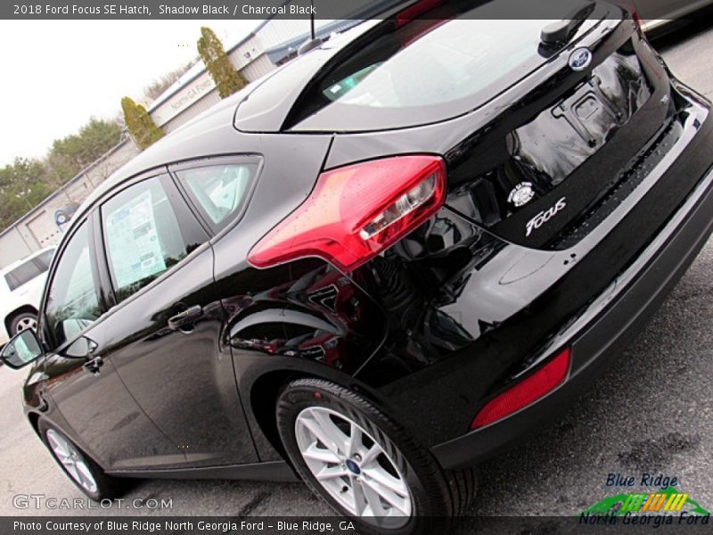 Shadow Black / Charcoal Black 2018 Ford Focus SE Hatch