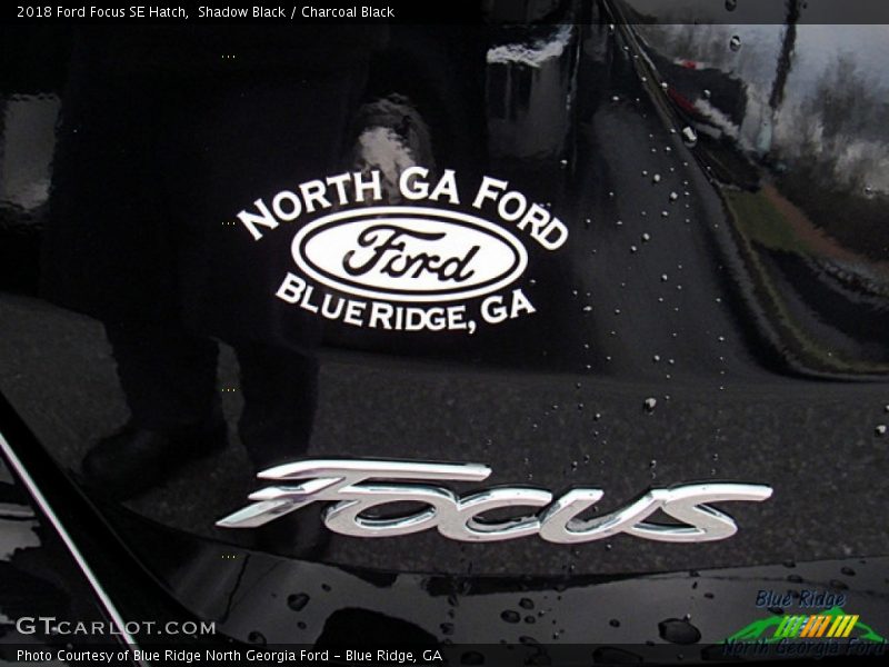 Shadow Black / Charcoal Black 2018 Ford Focus SE Hatch