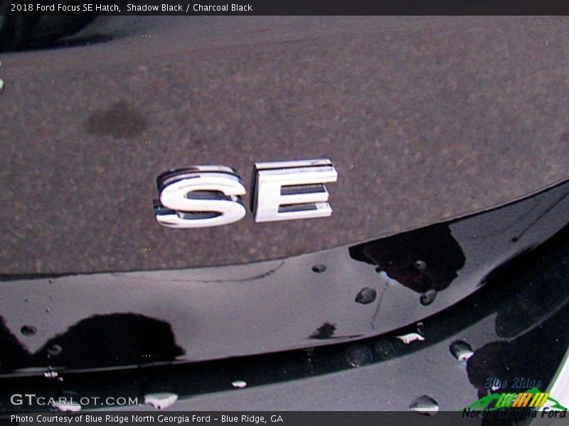Shadow Black / Charcoal Black 2018 Ford Focus SE Hatch