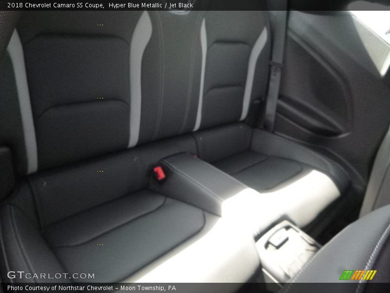 Hyper Blue Metallic / Jet Black 2018 Chevrolet Camaro SS Coupe
