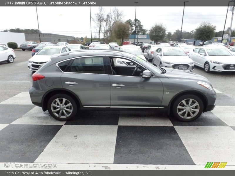 Graphite Shadow / Graphite 2017 Infiniti QX50 AWD