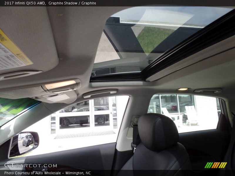 Graphite Shadow / Graphite 2017 Infiniti QX50 AWD