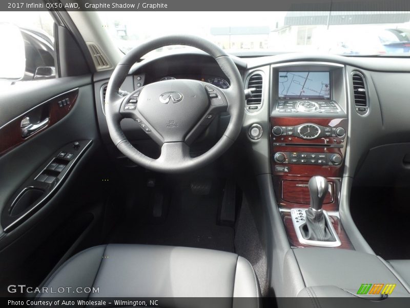 Graphite Shadow / Graphite 2017 Infiniti QX50 AWD