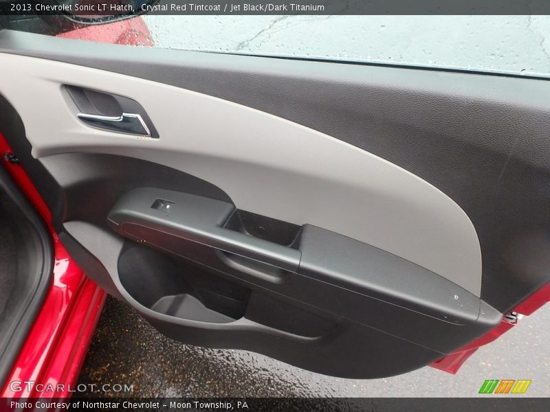 Crystal Red Tintcoat / Jet Black/Dark Titanium 2013 Chevrolet Sonic LT Hatch