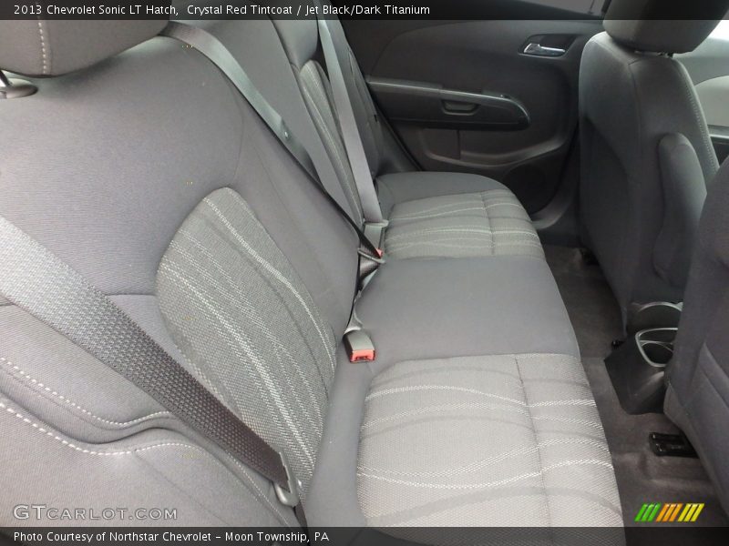 Crystal Red Tintcoat / Jet Black/Dark Titanium 2013 Chevrolet Sonic LT Hatch