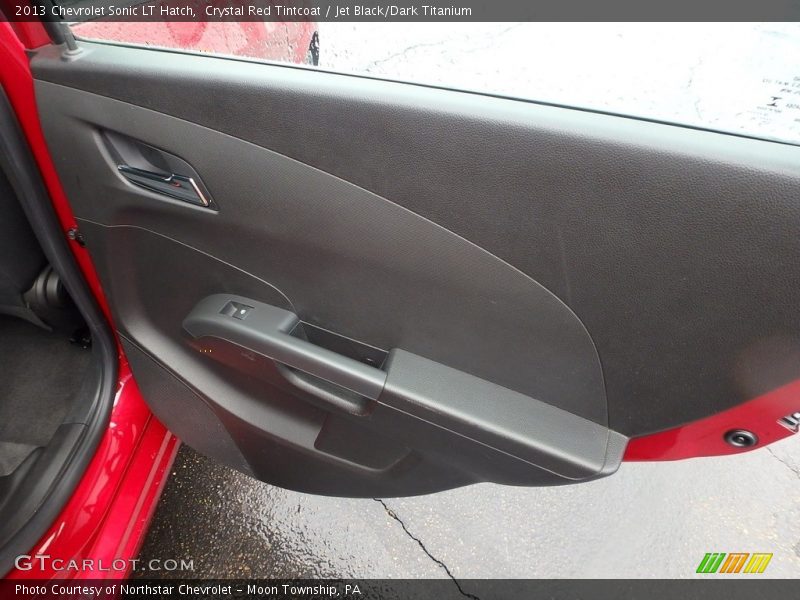 Crystal Red Tintcoat / Jet Black/Dark Titanium 2013 Chevrolet Sonic LT Hatch