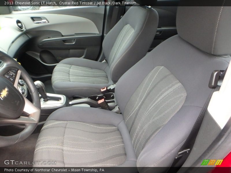Crystal Red Tintcoat / Jet Black/Dark Titanium 2013 Chevrolet Sonic LT Hatch