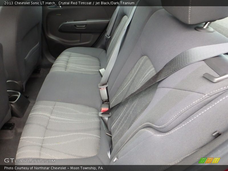 Crystal Red Tintcoat / Jet Black/Dark Titanium 2013 Chevrolet Sonic LT Hatch