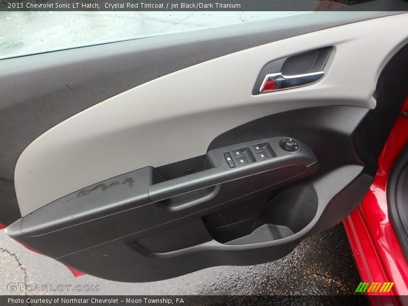 Crystal Red Tintcoat / Jet Black/Dark Titanium 2013 Chevrolet Sonic LT Hatch