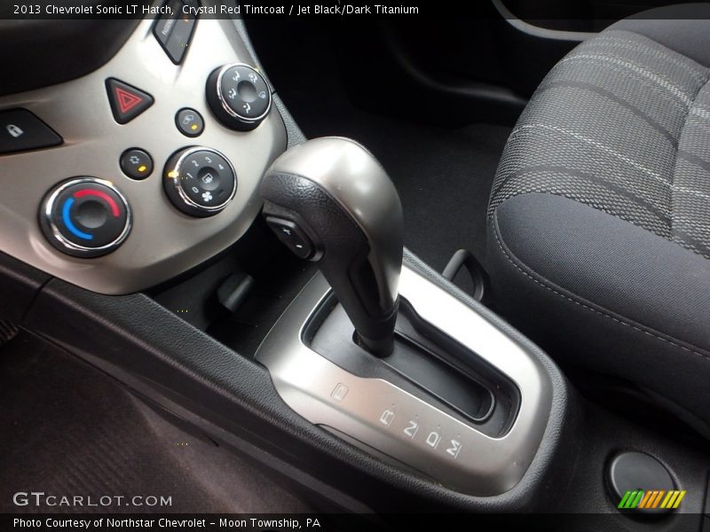 Crystal Red Tintcoat / Jet Black/Dark Titanium 2013 Chevrolet Sonic LT Hatch