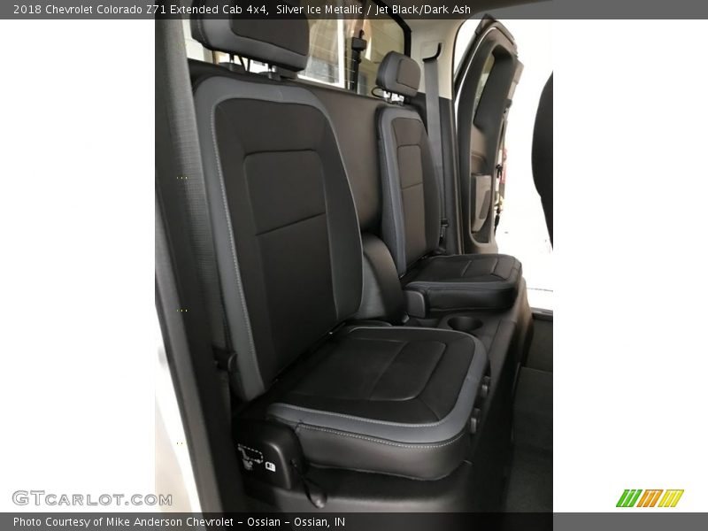 Silver Ice Metallic / Jet Black/Dark Ash 2018 Chevrolet Colorado Z71 Extended Cab 4x4