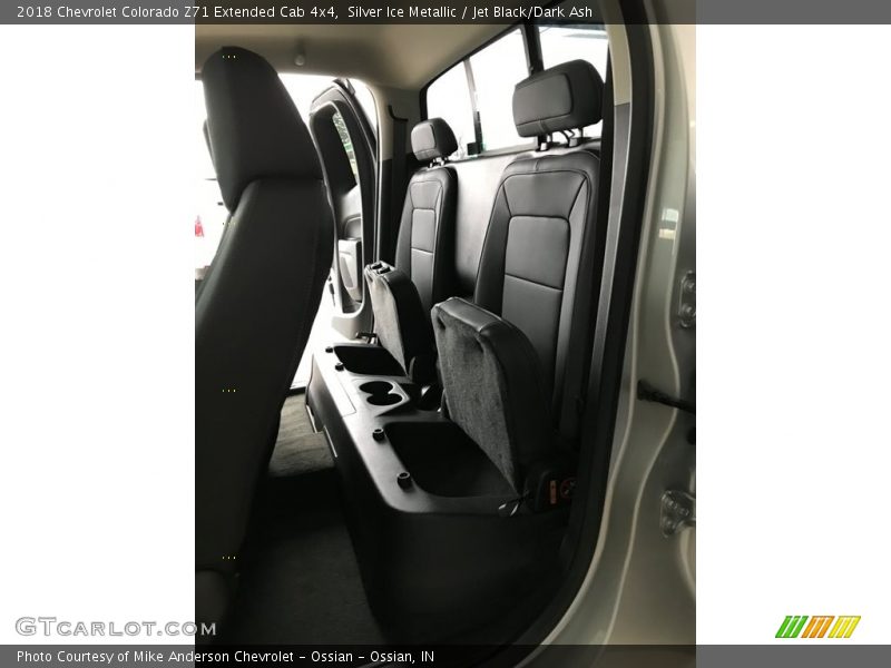 Silver Ice Metallic / Jet Black/Dark Ash 2018 Chevrolet Colorado Z71 Extended Cab 4x4