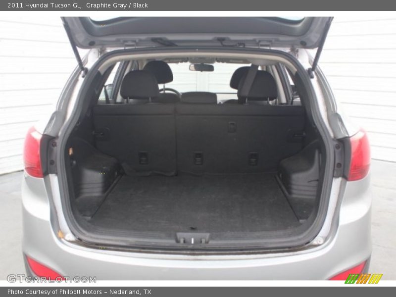 Graphite Gray / Black 2011 Hyundai Tucson GL