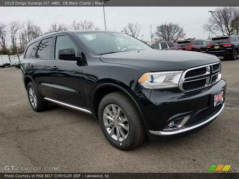 DB Black Crystal / Black 2018 Dodge Durango SXT AWD