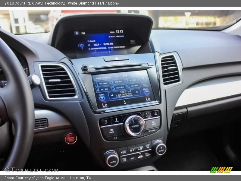 White Diamond Pearl / Ebony 2018 Acura RDX AWD Technology