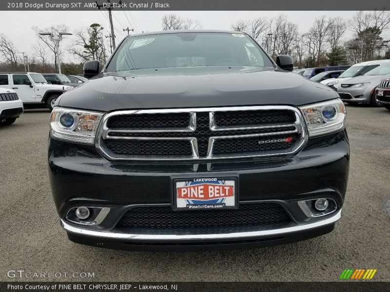 DB Black Crystal / Black 2018 Dodge Durango SXT AWD