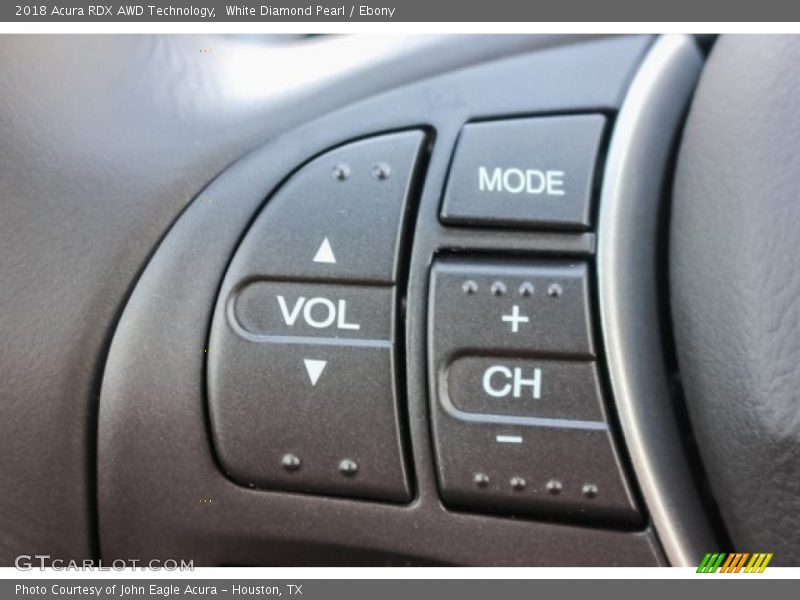 White Diamond Pearl / Ebony 2018 Acura RDX AWD Technology
