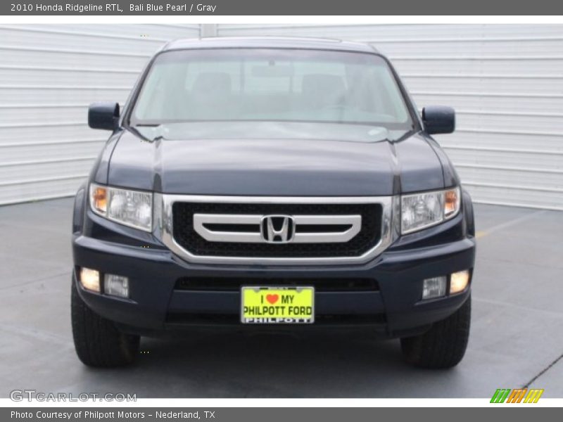 Bali Blue Pearl / Gray 2010 Honda Ridgeline RTL