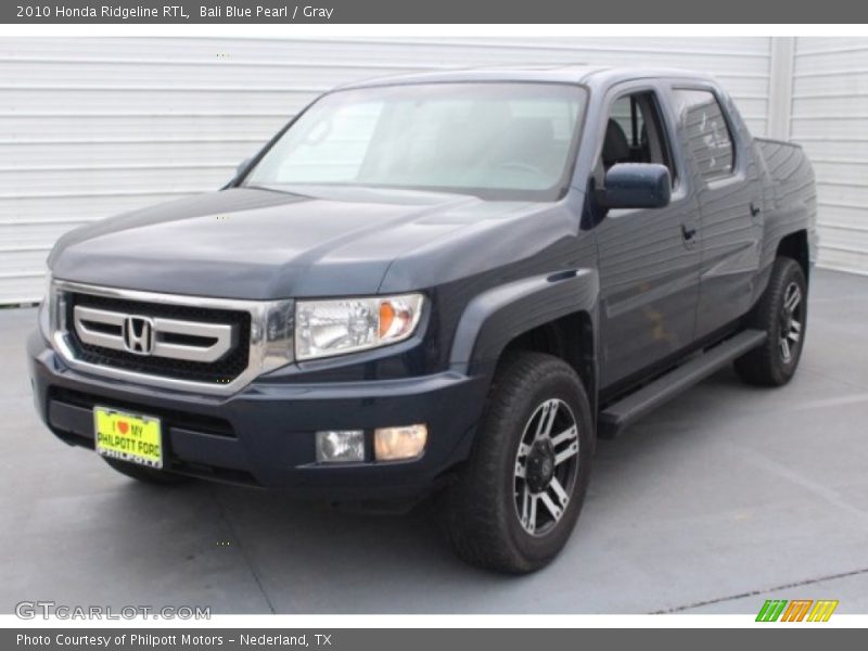 Bali Blue Pearl / Gray 2010 Honda Ridgeline RTL