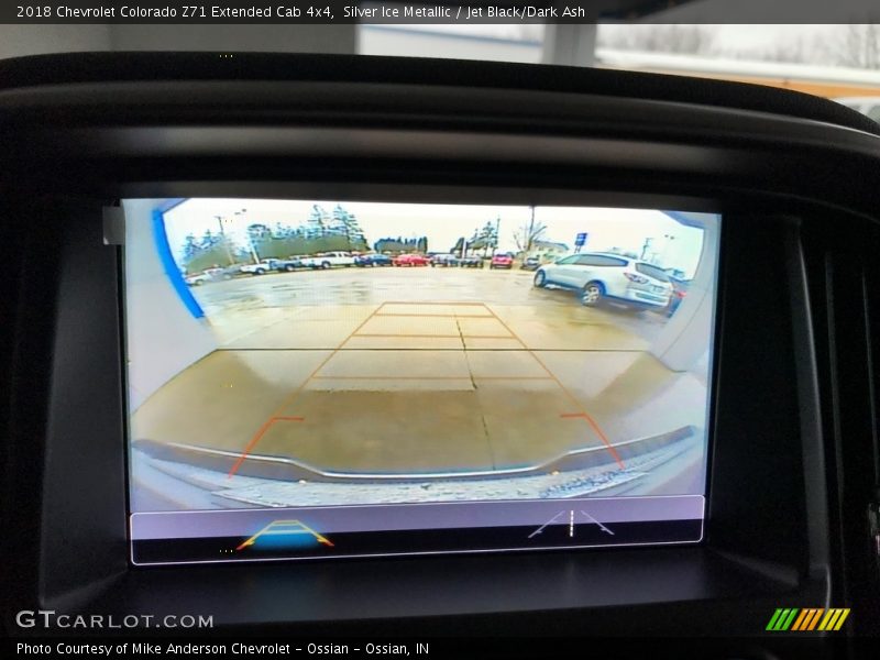 Silver Ice Metallic / Jet Black/Dark Ash 2018 Chevrolet Colorado Z71 Extended Cab 4x4