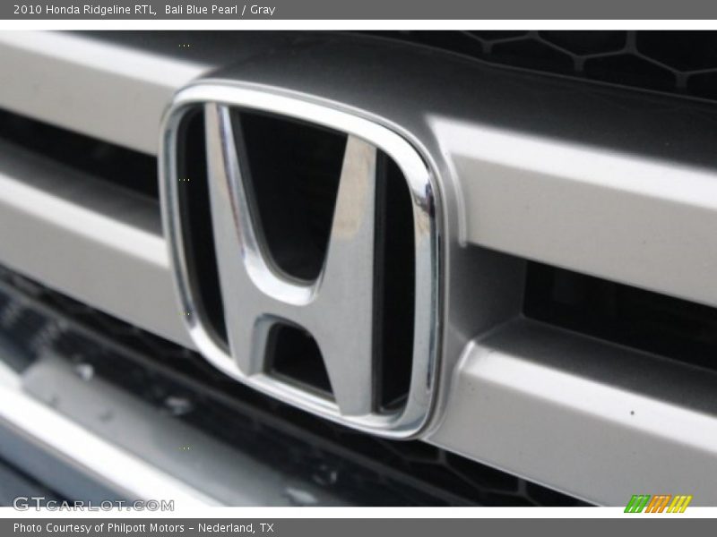 Bali Blue Pearl / Gray 2010 Honda Ridgeline RTL