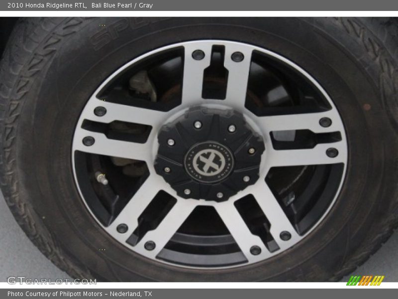 Bali Blue Pearl / Gray 2010 Honda Ridgeline RTL