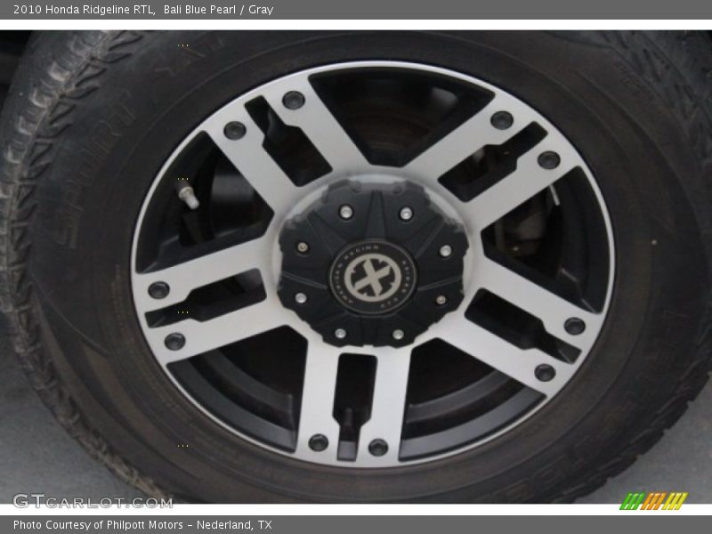 Bali Blue Pearl / Gray 2010 Honda Ridgeline RTL