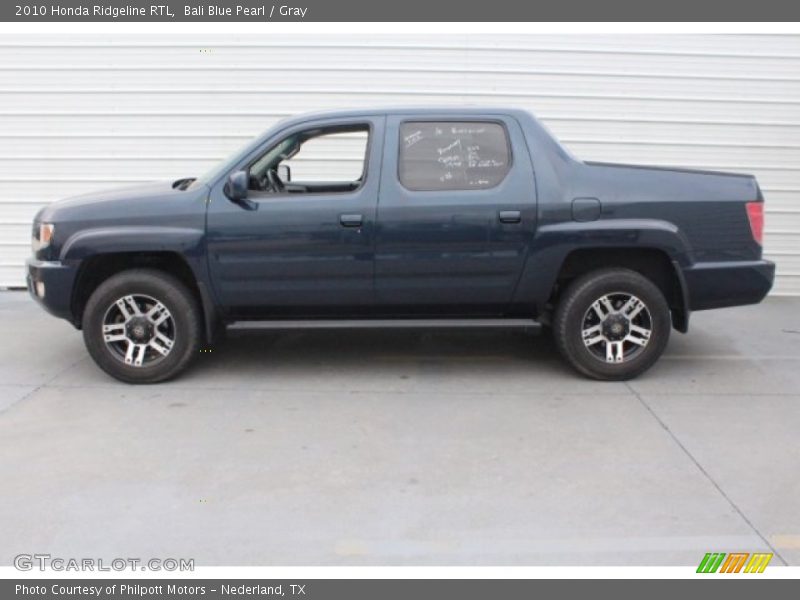 Bali Blue Pearl / Gray 2010 Honda Ridgeline RTL