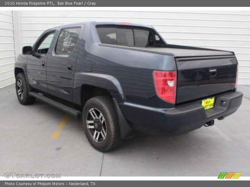 Bali Blue Pearl / Gray 2010 Honda Ridgeline RTL
