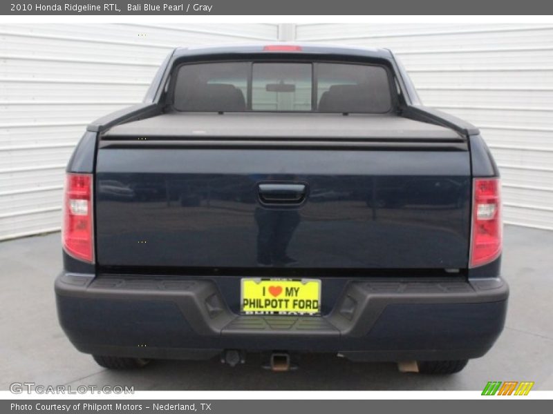 Bali Blue Pearl / Gray 2010 Honda Ridgeline RTL