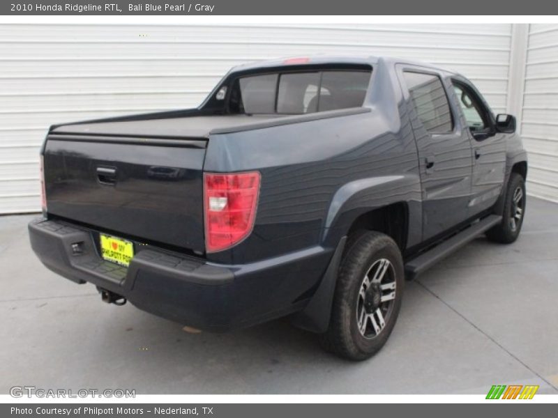 Bali Blue Pearl / Gray 2010 Honda Ridgeline RTL