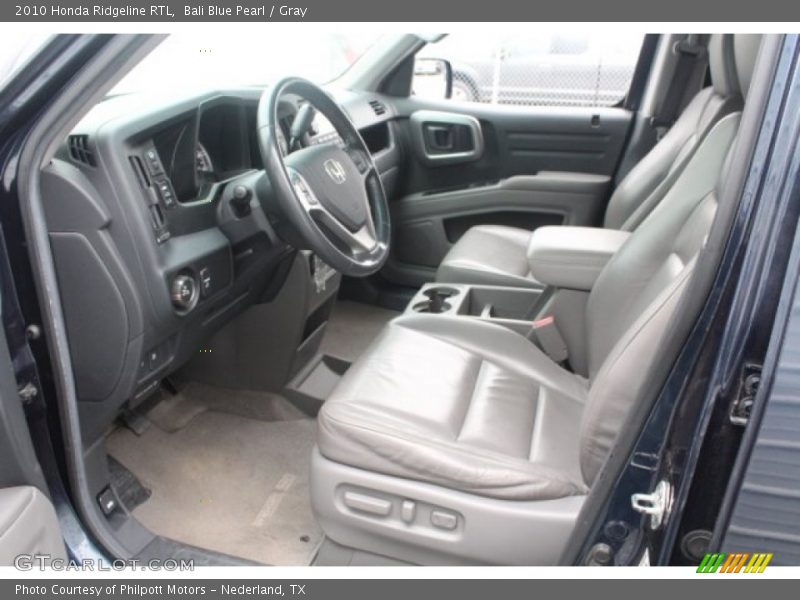 Bali Blue Pearl / Gray 2010 Honda Ridgeline RTL