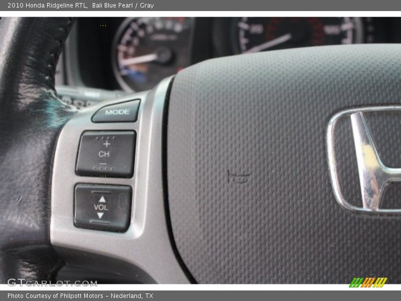Bali Blue Pearl / Gray 2010 Honda Ridgeline RTL
