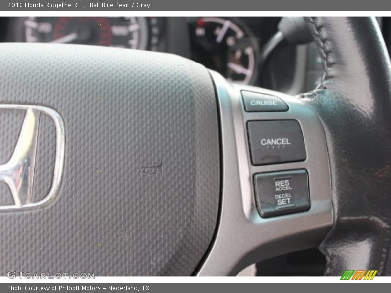 Bali Blue Pearl / Gray 2010 Honda Ridgeline RTL
