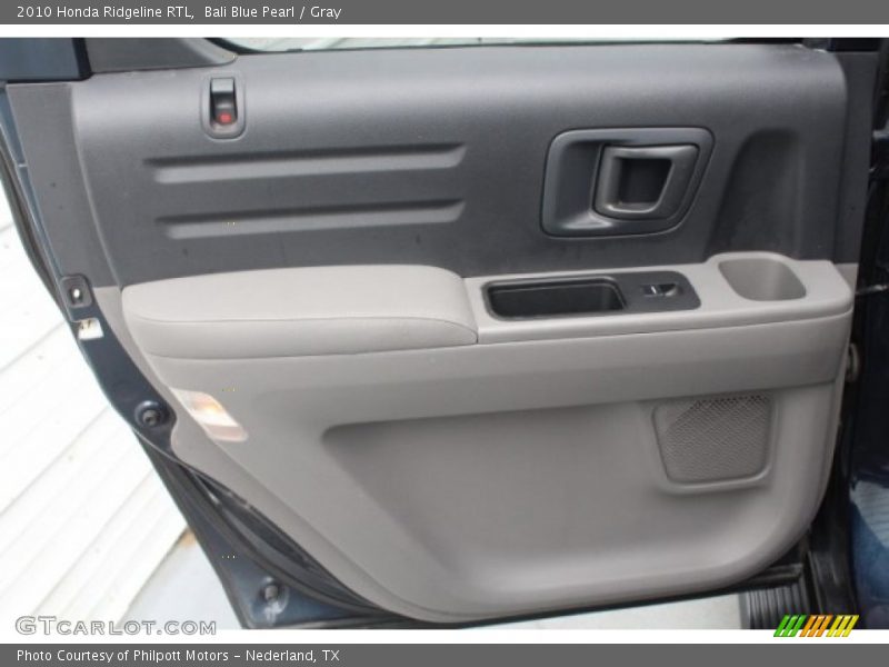 Bali Blue Pearl / Gray 2010 Honda Ridgeline RTL