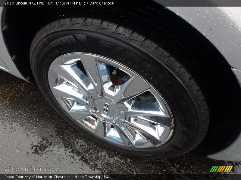 Brilliant Silver Metallic / Dark Charcoal 2010 Lincoln MKZ FWD