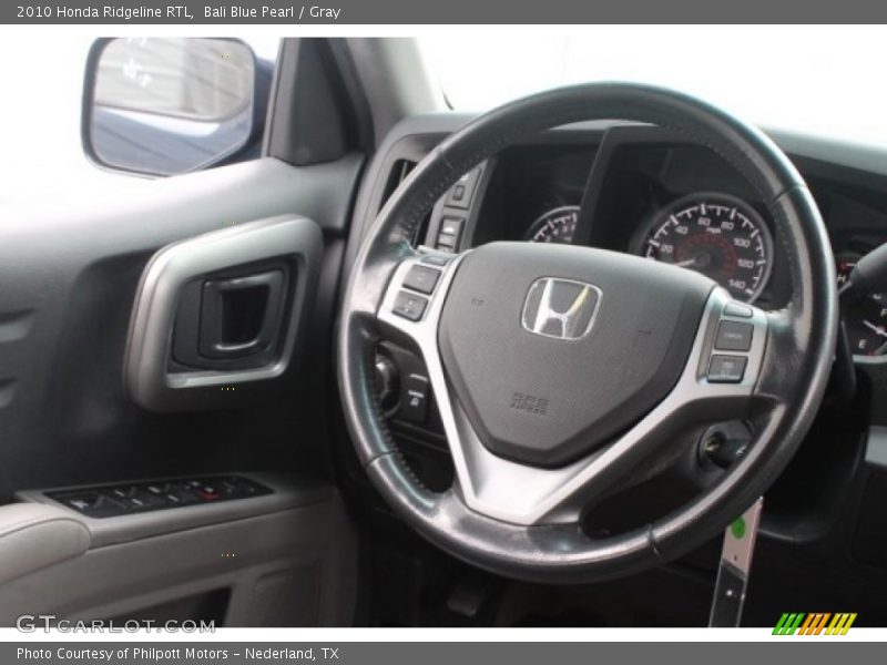 Bali Blue Pearl / Gray 2010 Honda Ridgeline RTL